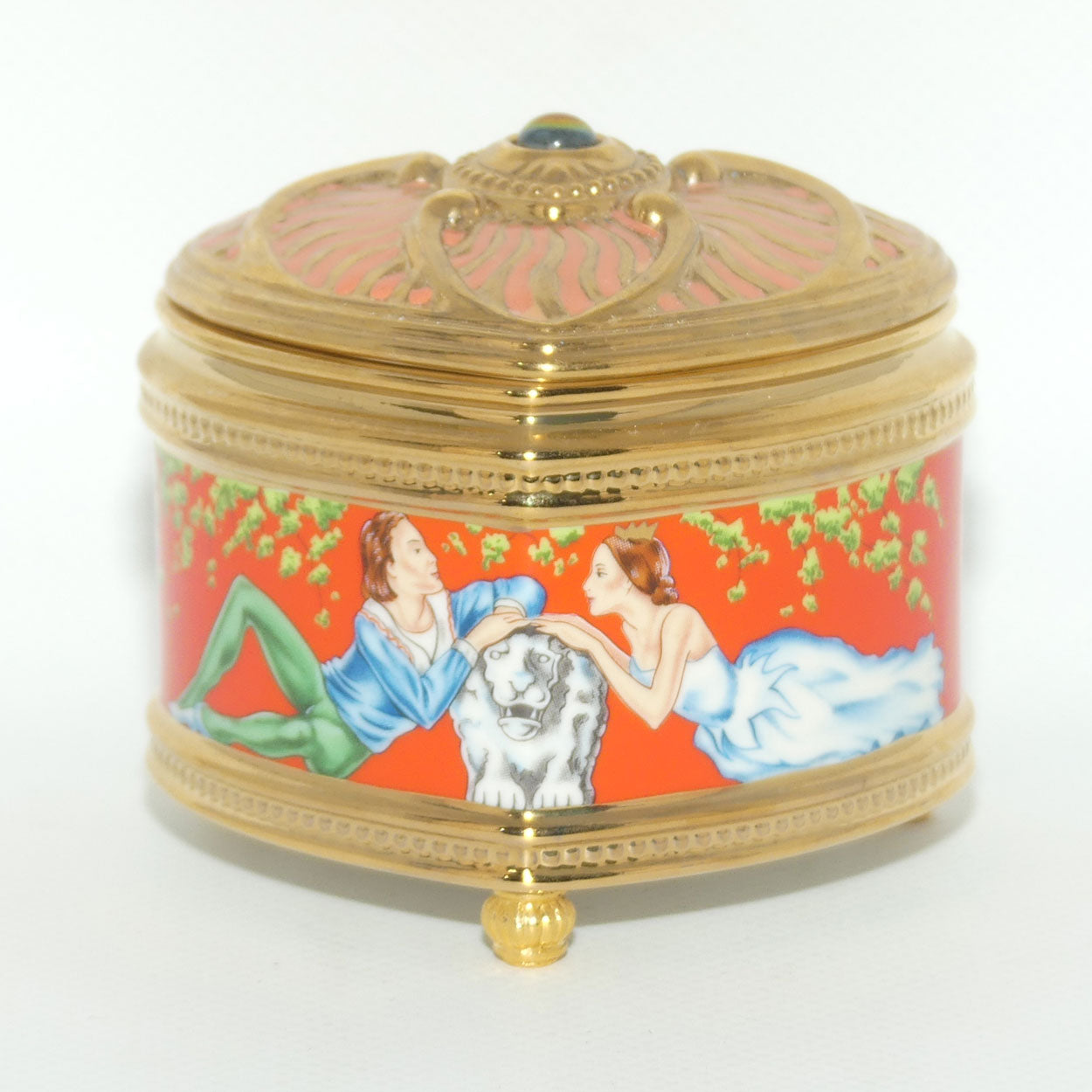 Franklin Mint | House of Faberge musical trinket box | Raymonda