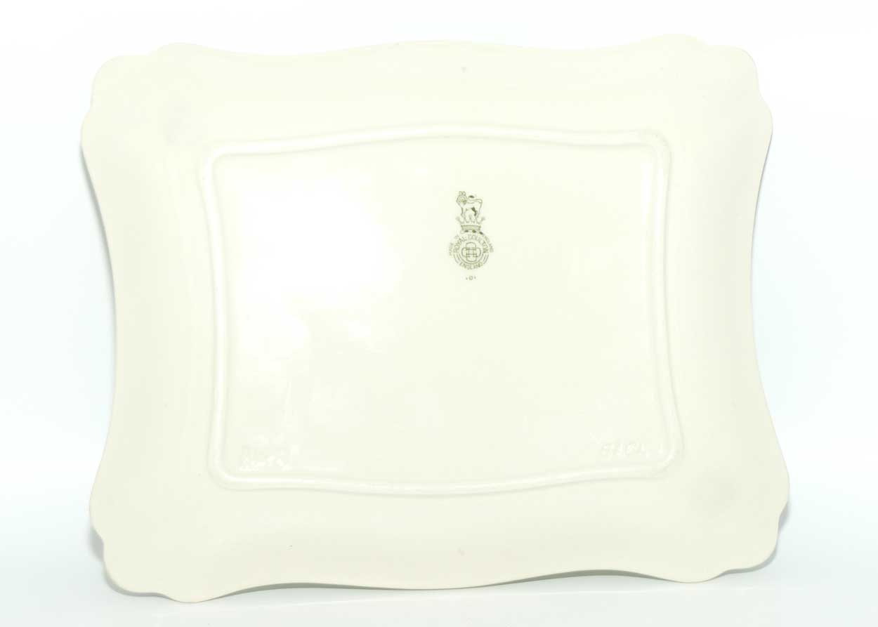 Royal Doulton Violets tray | Shape 7979