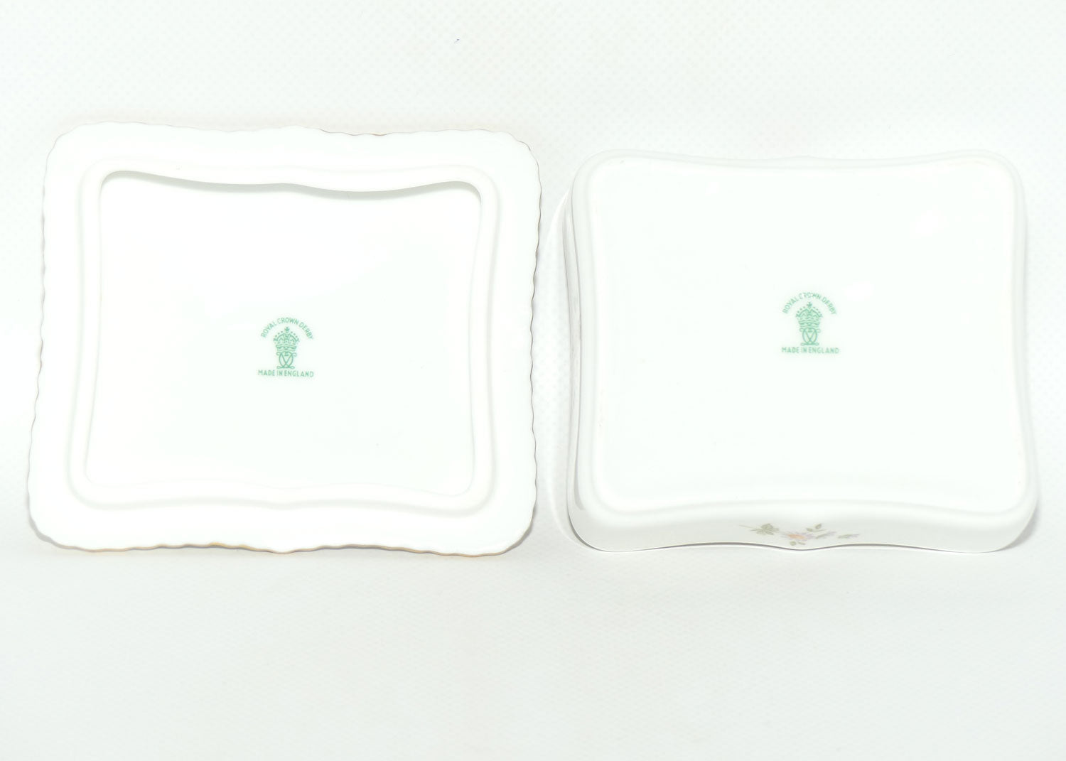 Royal Crown Derby Derby Posies rectangular trinket box | c.1950s