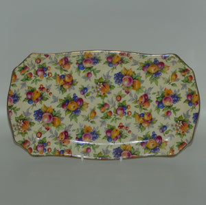 Royal Winton Evesham Chintz rectangular sandwich tray