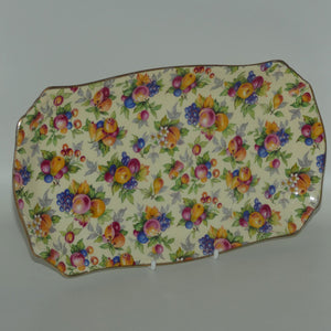 Royal Winton Evesham Chintz rectangular sandwich tray