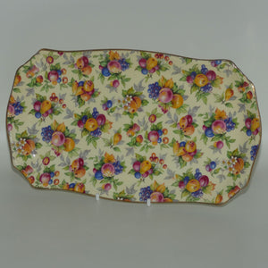 Royal Winton Evesham Chintz rectangular sandwich tray