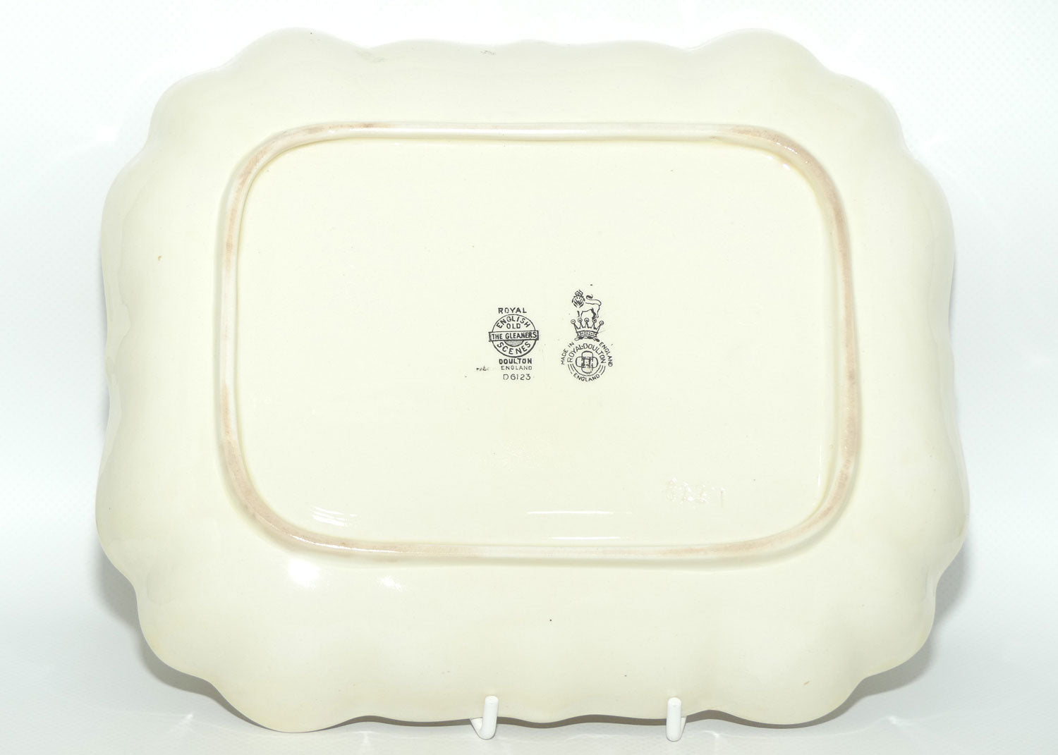 Royal Doulton Gleaners and Gypsies rectangular bowl D6123