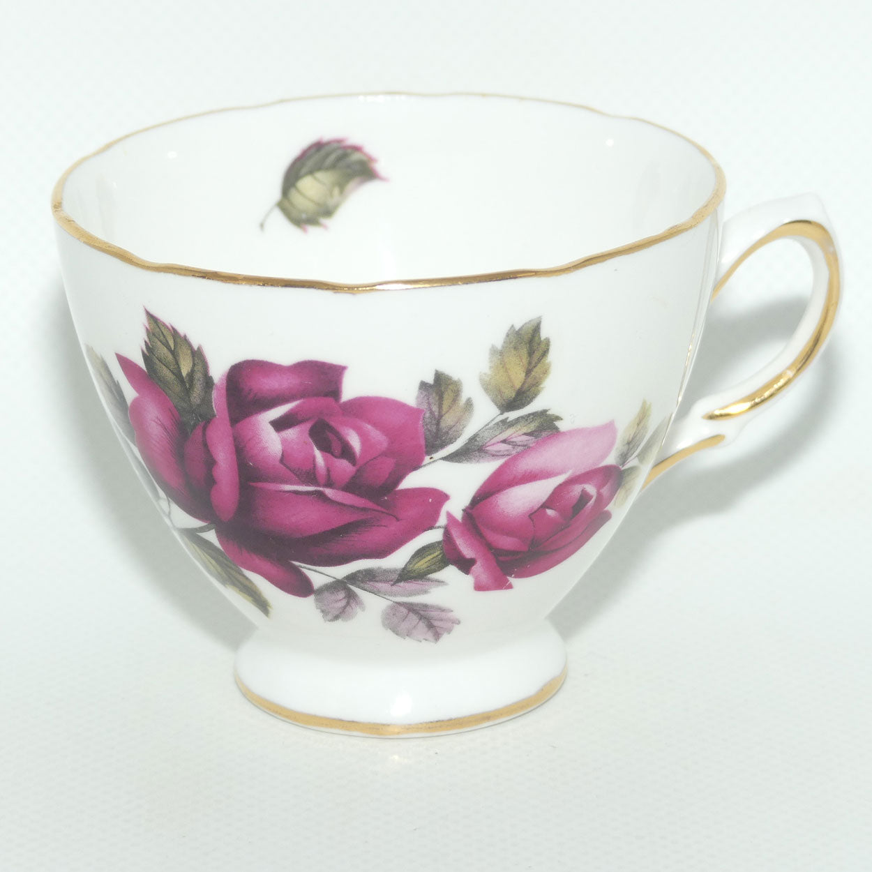 Royal Vale Bone China Red Rose trio