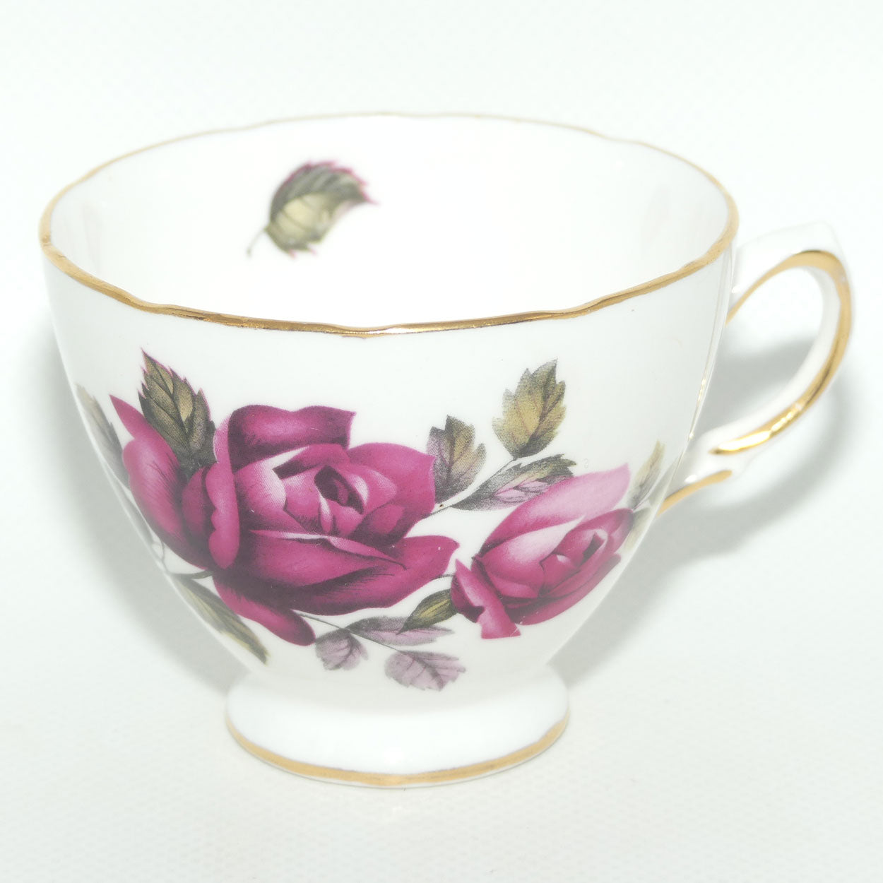 Royal Vale Bone China Red Rose trio