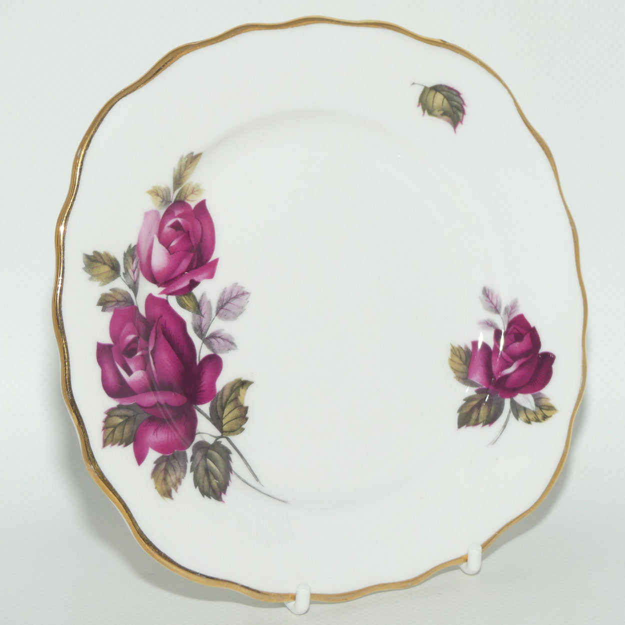 Royal Vale Bone China Red Rose trio