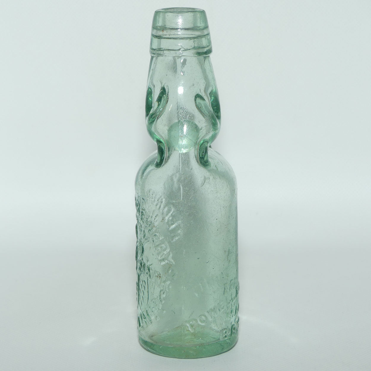 Codd neck Soda Bottle | Redruth Brewery Company Ltd | Powell & Ricketts Makers Bristol