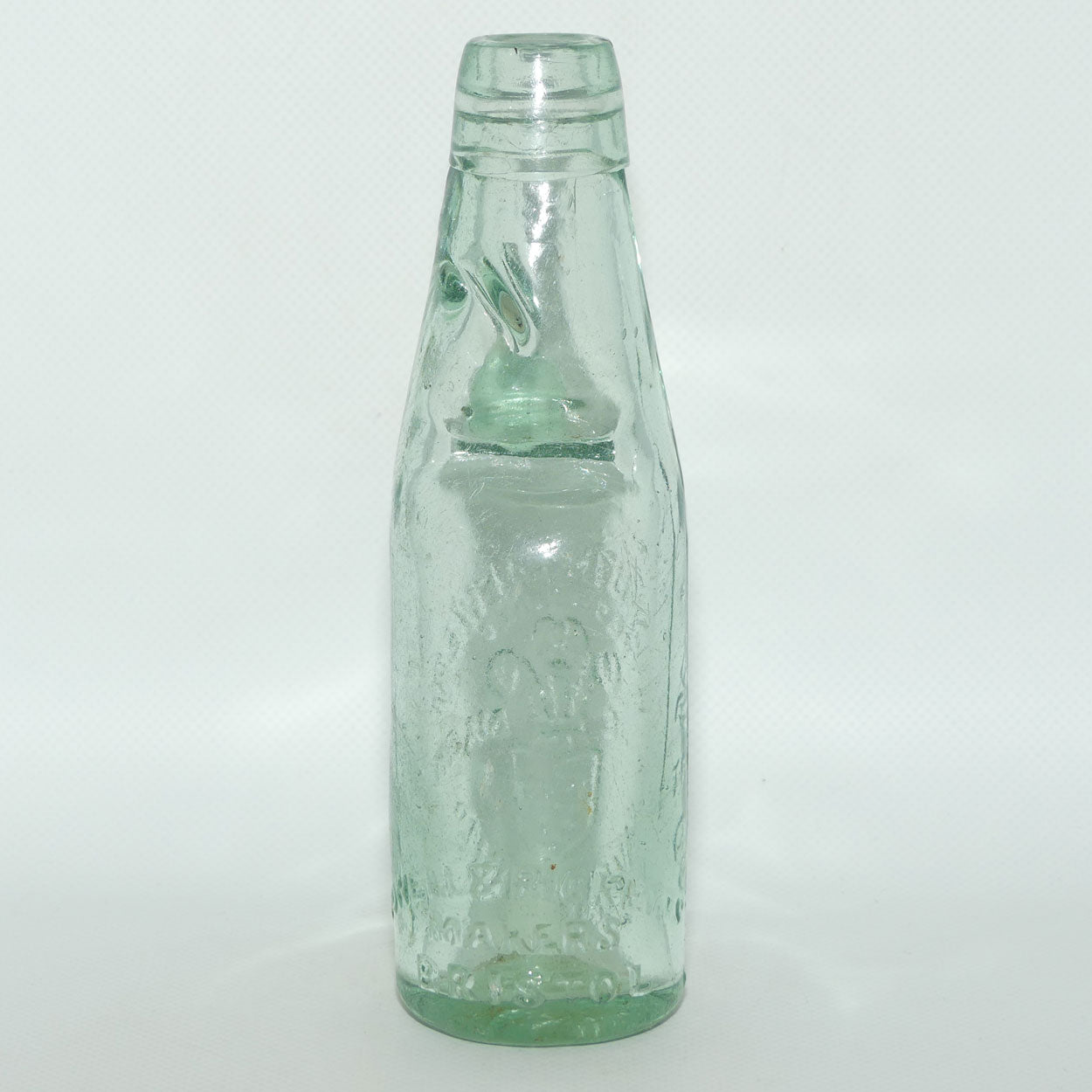 Codd neck Soda Bottle | Redruth Brewery Company Ltd | Powell & Ricketts Makers Bristol