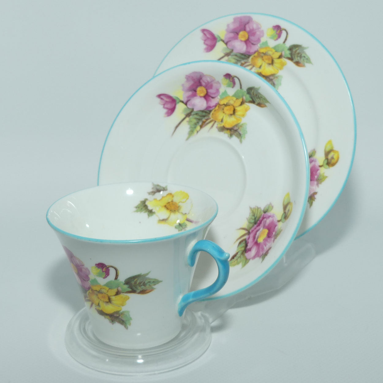 Shelley New Regent shape Begonia trio | 13427