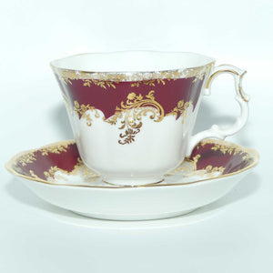 Royal Albert Bone China Regina series | Ruby | tea duo