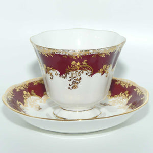 Royal Albert Bone China Regina series | Ruby | tea duo