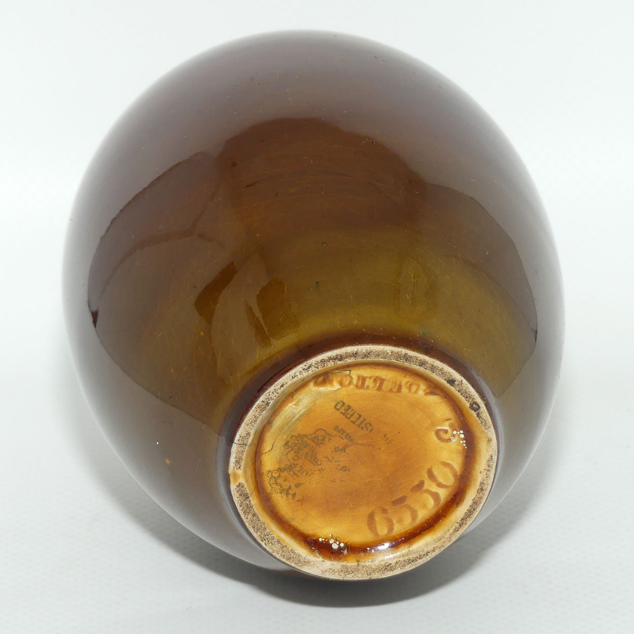 Doulton Burslem Rembrandt Ware vase | Young Child with Elizabethan Collar