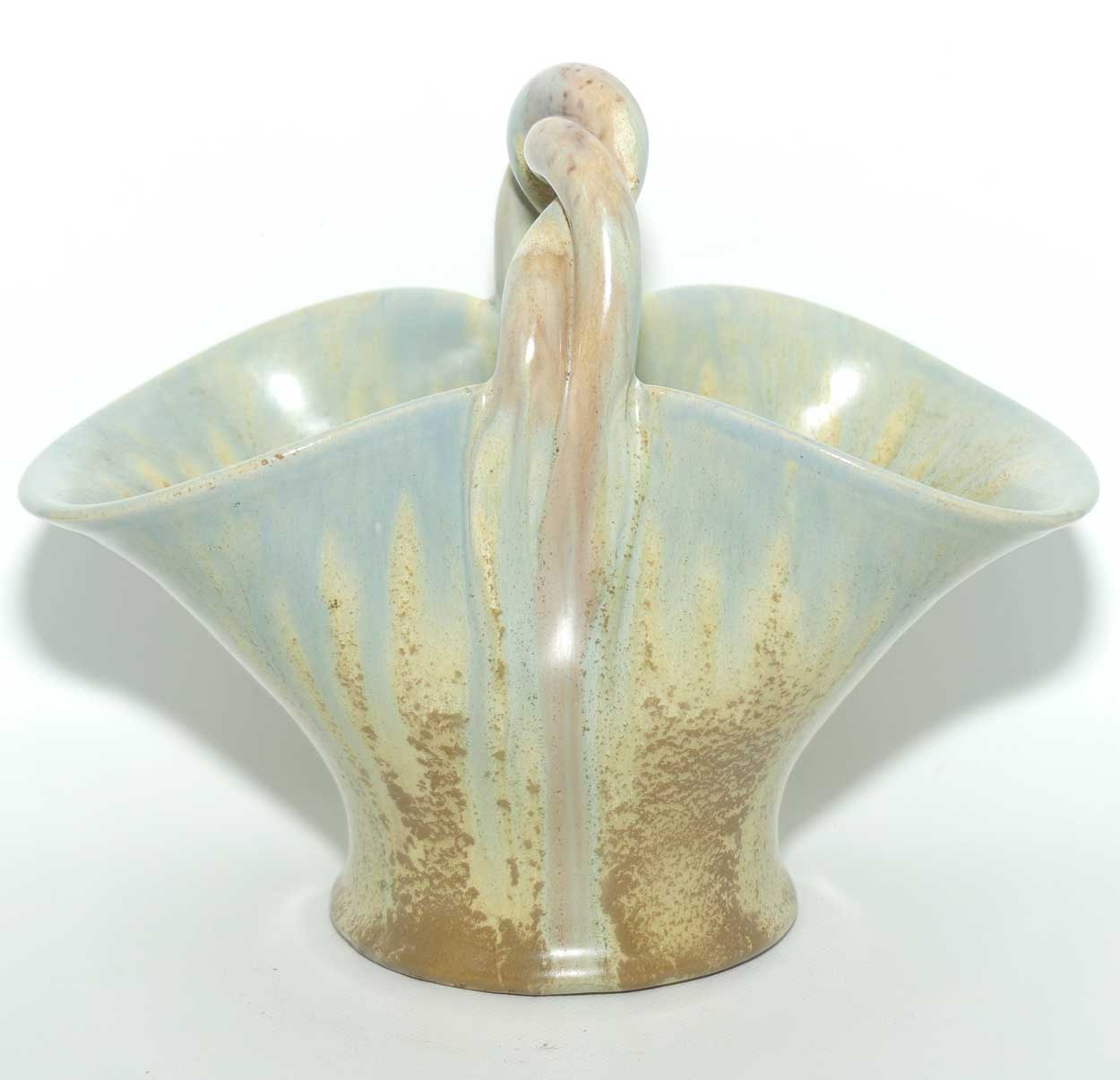 Australian Pottery | Remued basket | Blue and Sand | Shape 1-8