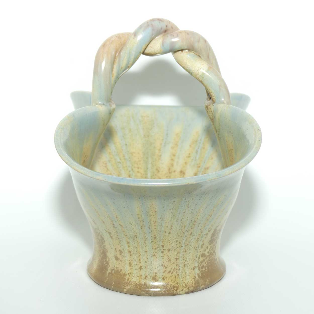 Australian Pottery | Remued basket | Blue and Sand | Shape 1-8