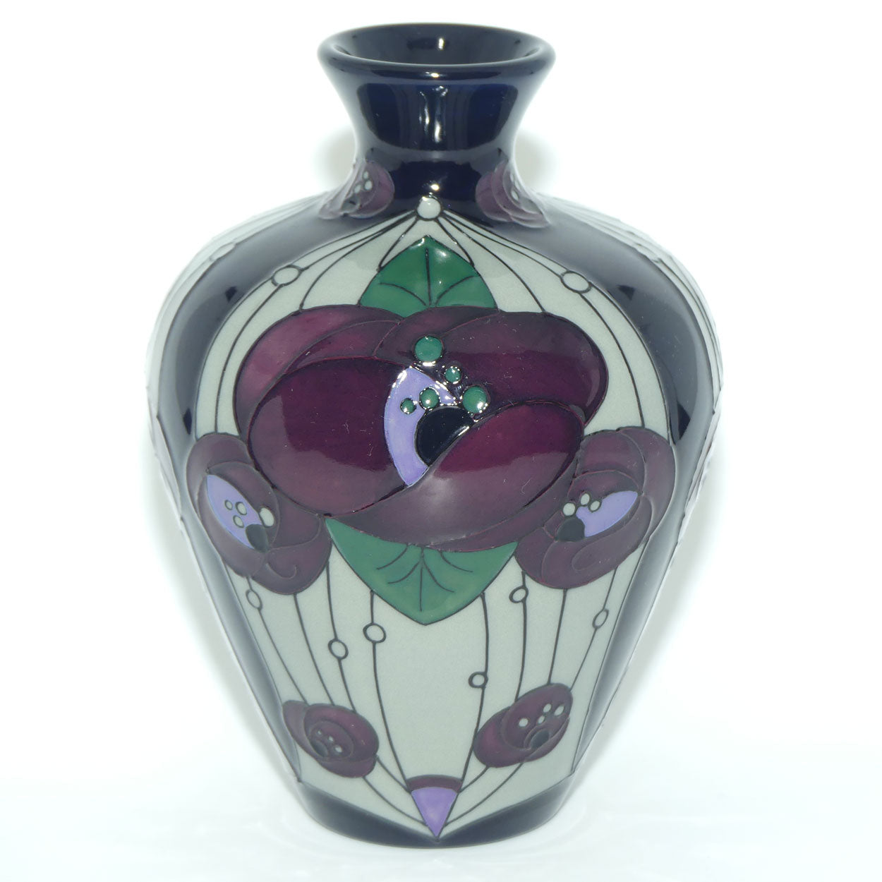 Moorcroft Rennie Rose 03/7 vase