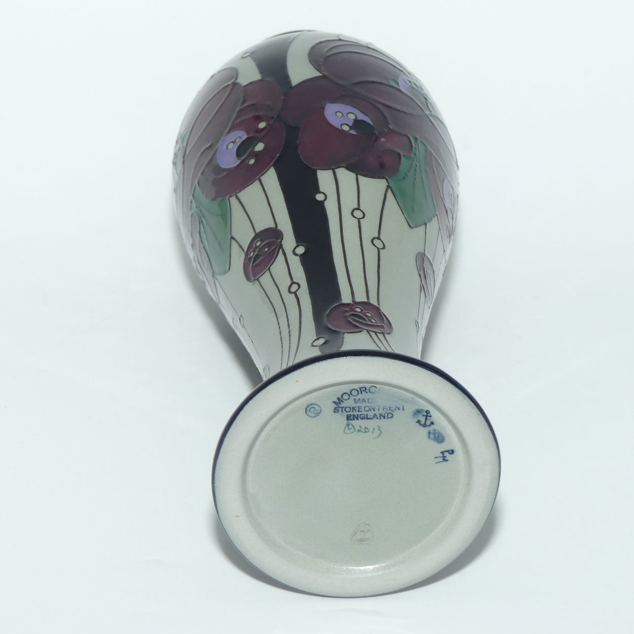 Moorcroft Rennie Rose 75/10 vase