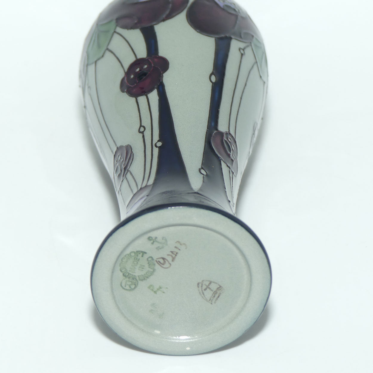 Moorcroft Rennie Rose 93/8 vase