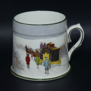 Royal Doulton Coaching Days | Snow Scene Rex mug E2768