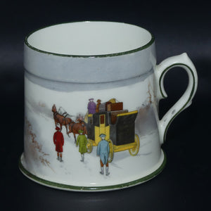 Royal Doulton Coaching Days | Snow Scene Rex mug E2768