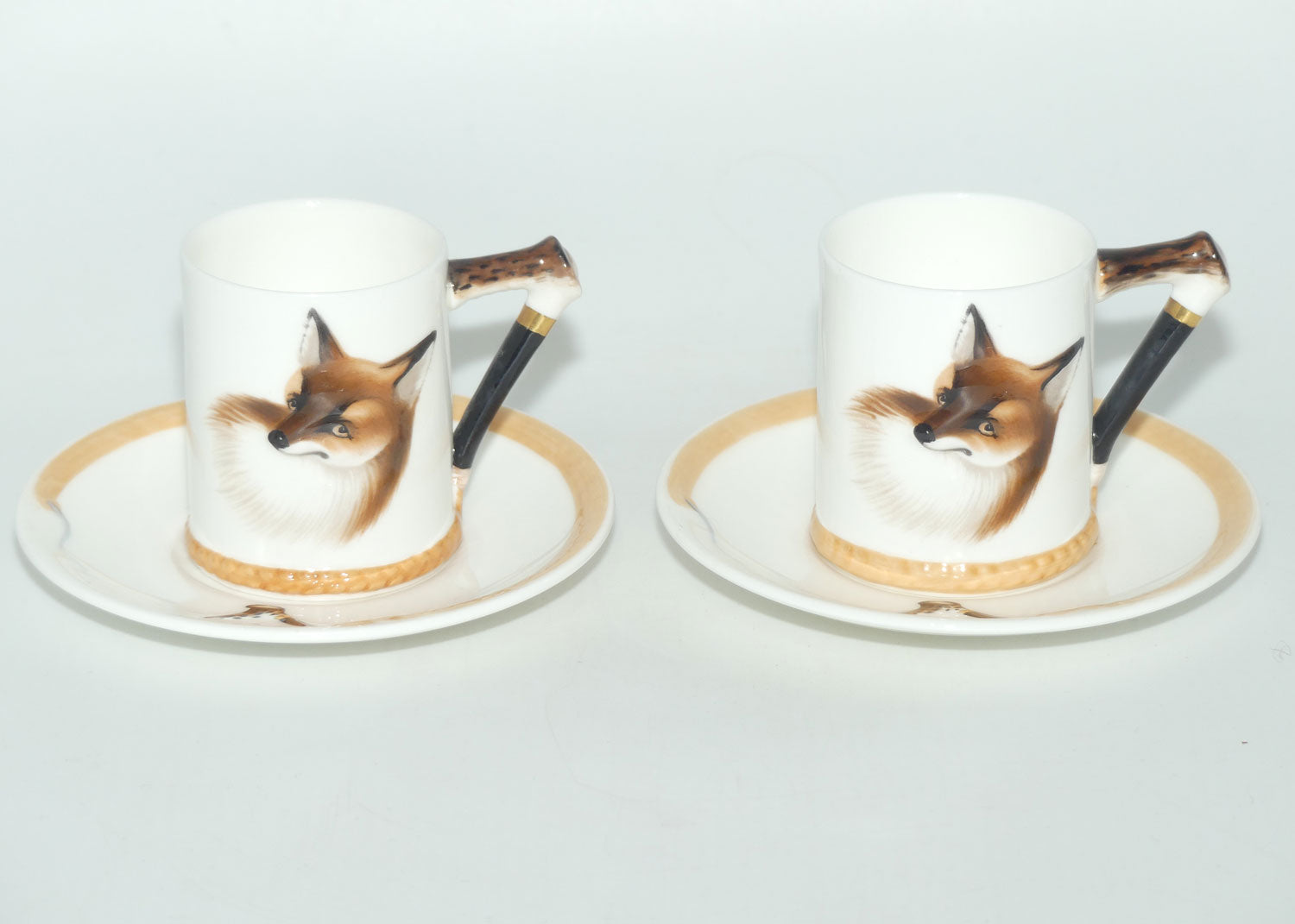 Royal Doulton Reynard the Fox set of 6 coffee demi tasses H4927 | #1