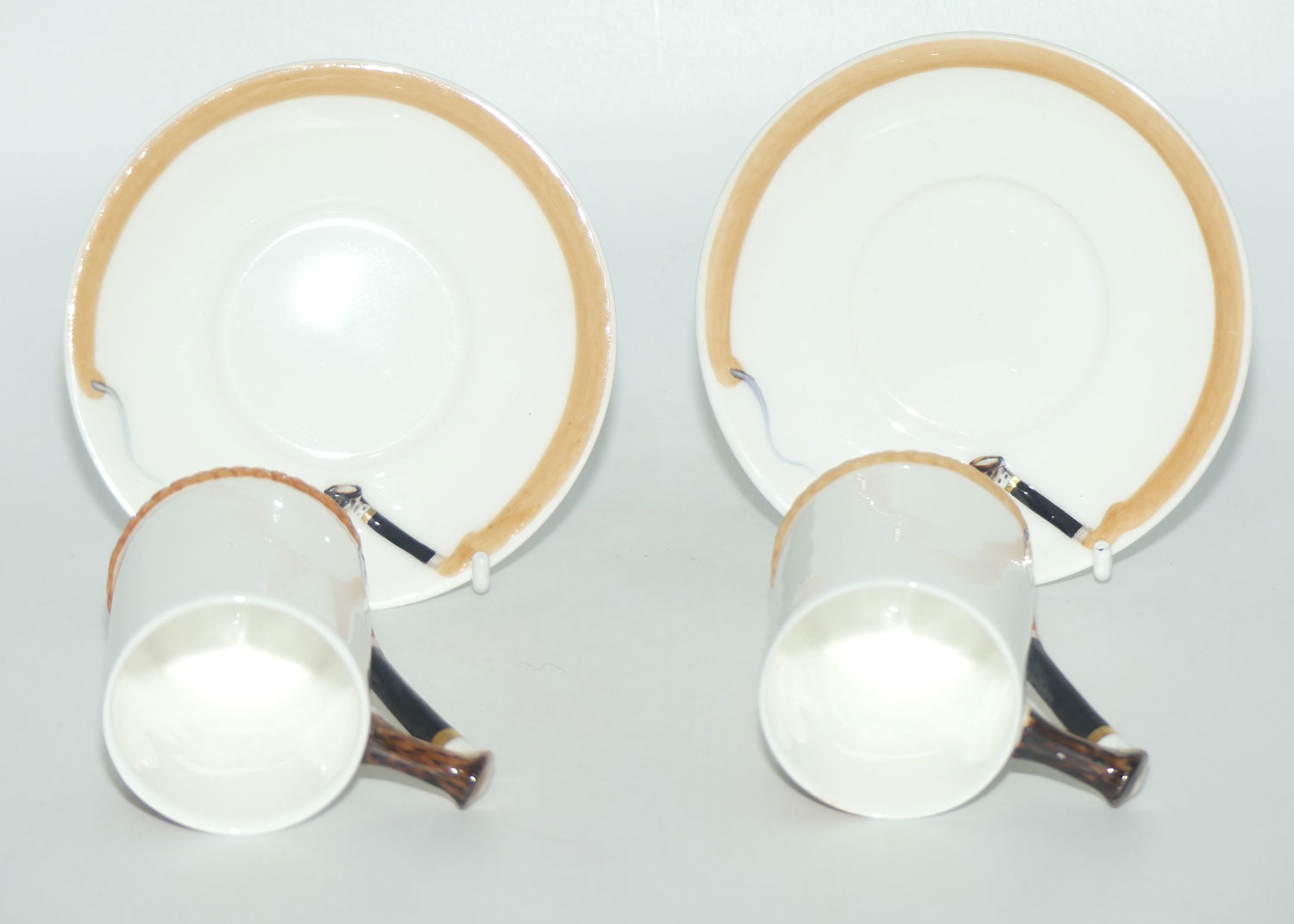 Royal Doulton Reynard the Fox set of 6 coffee demi tasses H4927 | #1