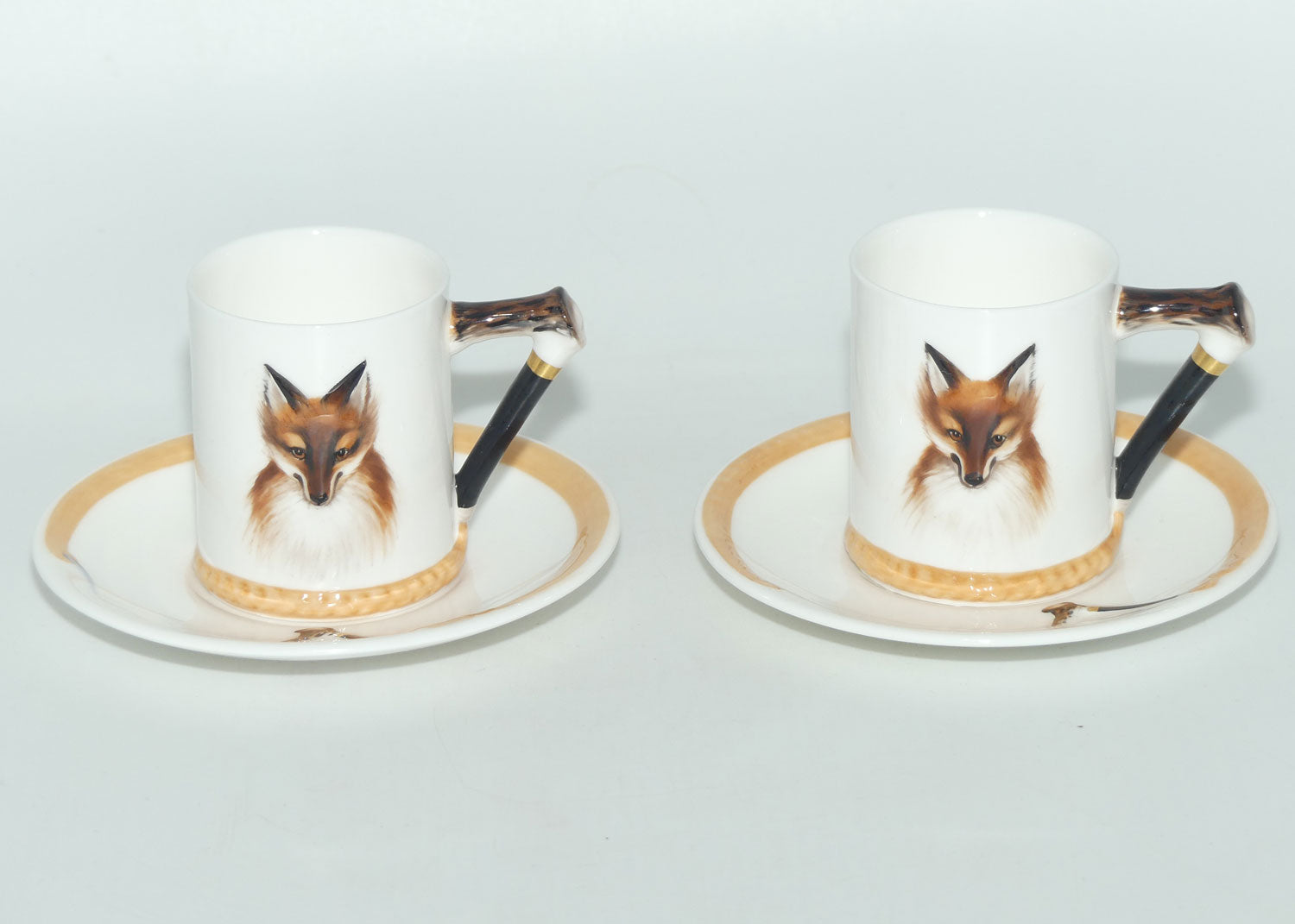 Royal Doulton Reynard the Fox set of 6 coffee demi tasses H4927 | #2