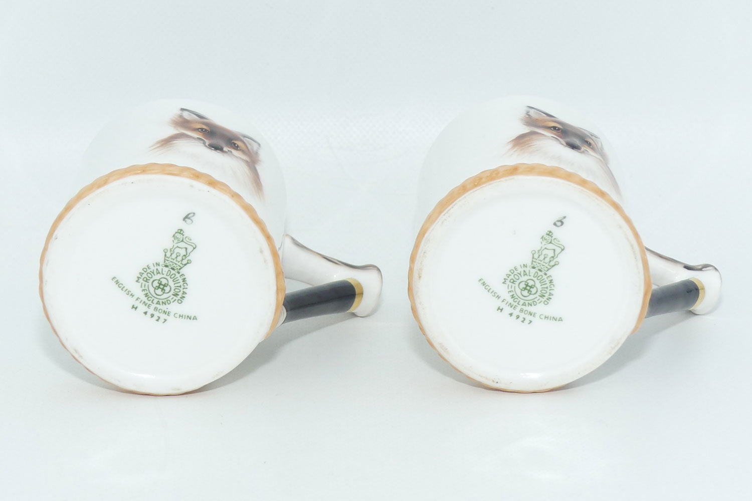 Royal Doulton Reynard the Fox set of 6 coffee demi tasses H4927 