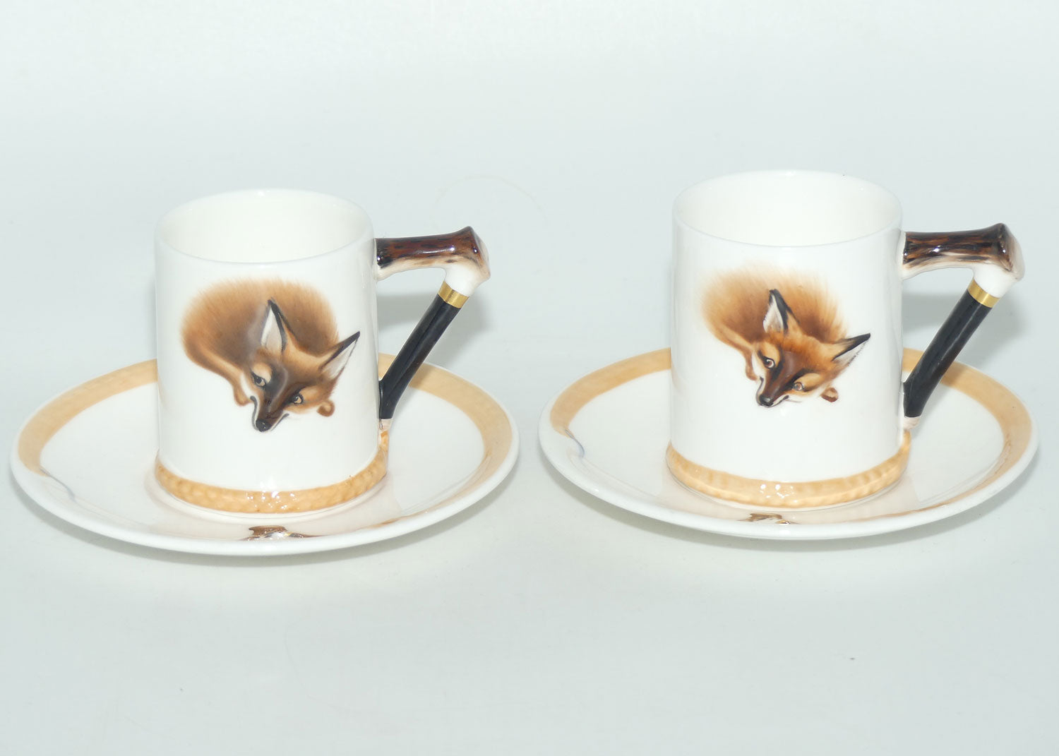 Royal Doulton Reynard the Fox set of 6 coffee demi tasses H4927 | #2