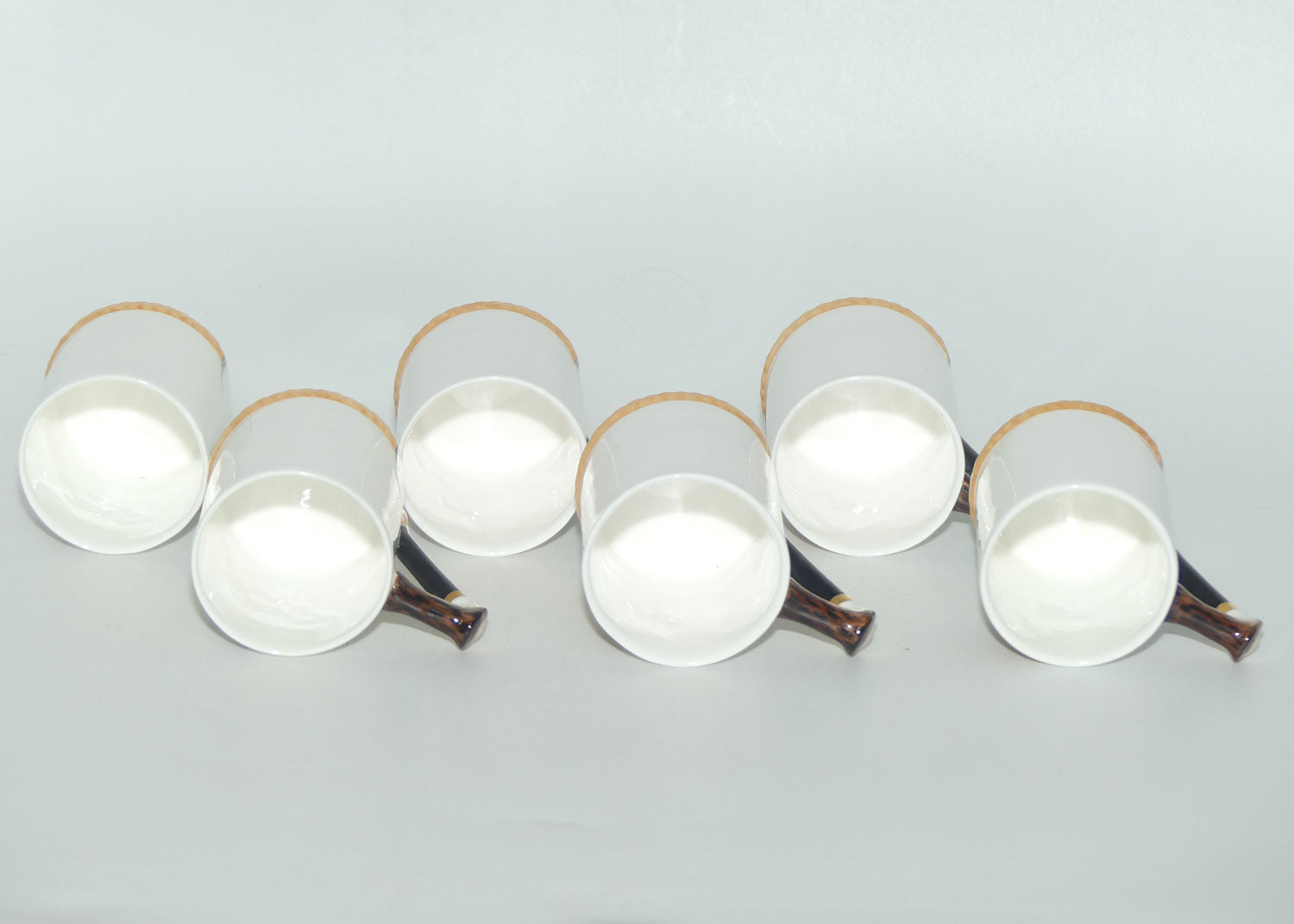 Royal Doulton Reynard the Fox set of 6 coffee demi tasses H4927 | #2