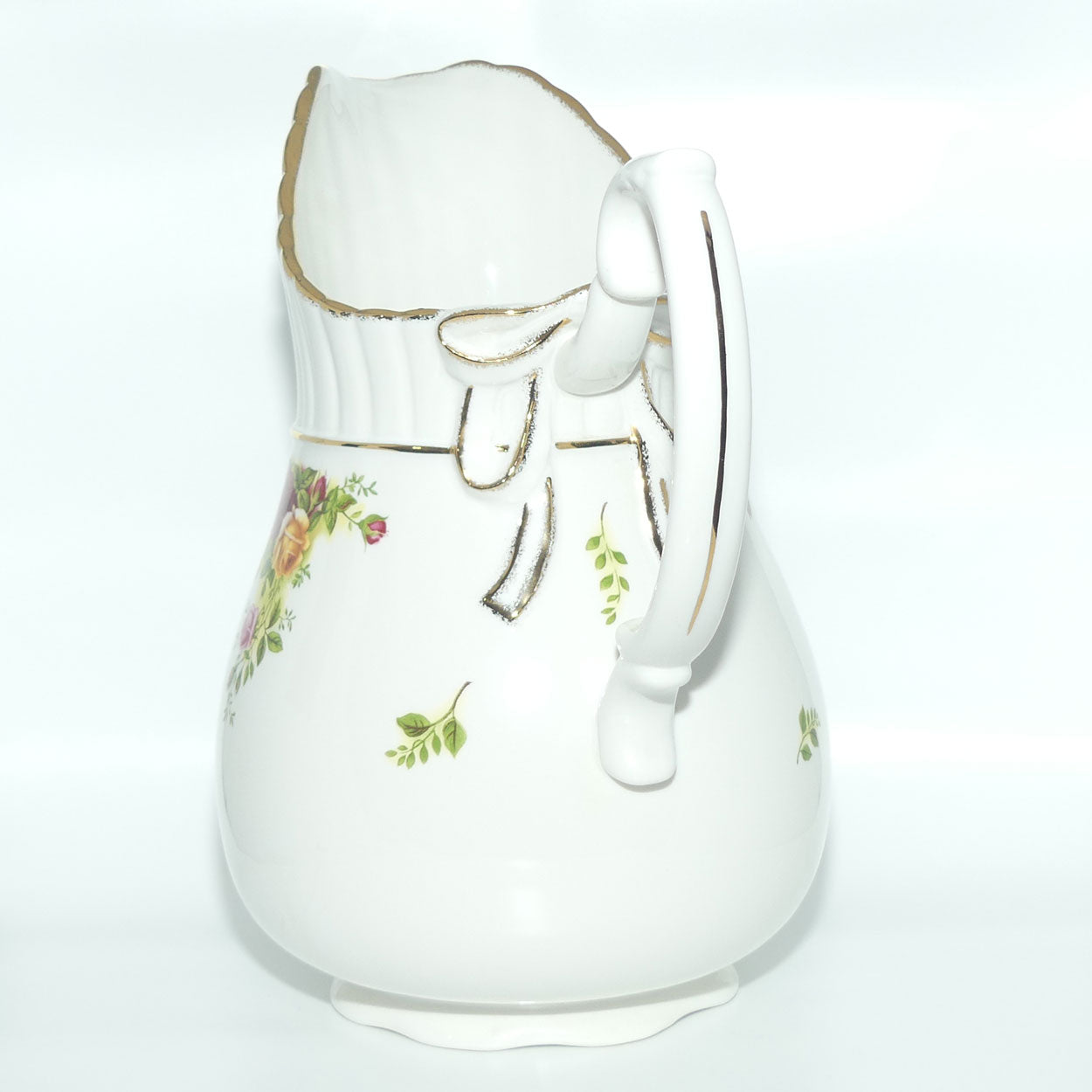 Royal Albert Old Country Roses | Ribbon or Bow pattern | Large Water jug