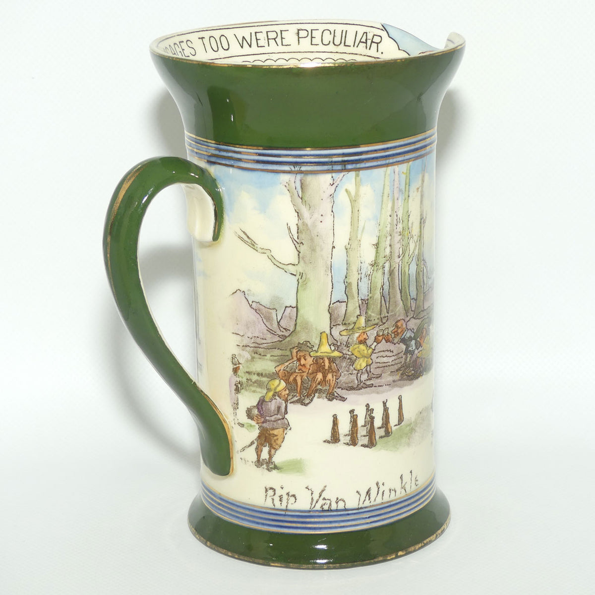 Royal Doulton Rip Van Winkle A Concord shape jug D2553