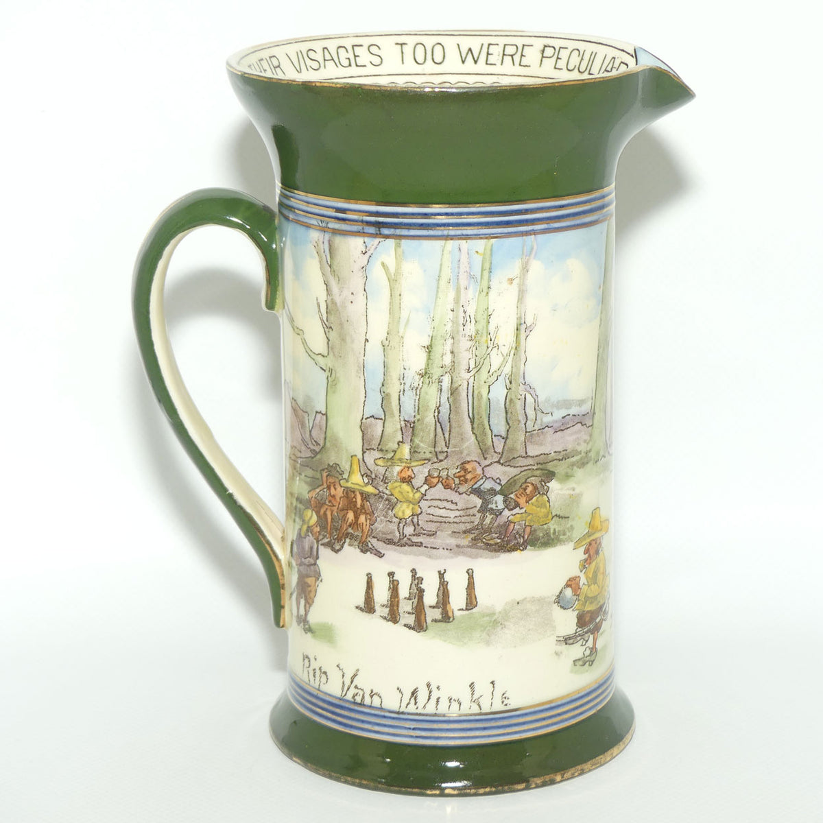 Royal Doulton Rip Van Winkle A Concord shape jug D2553