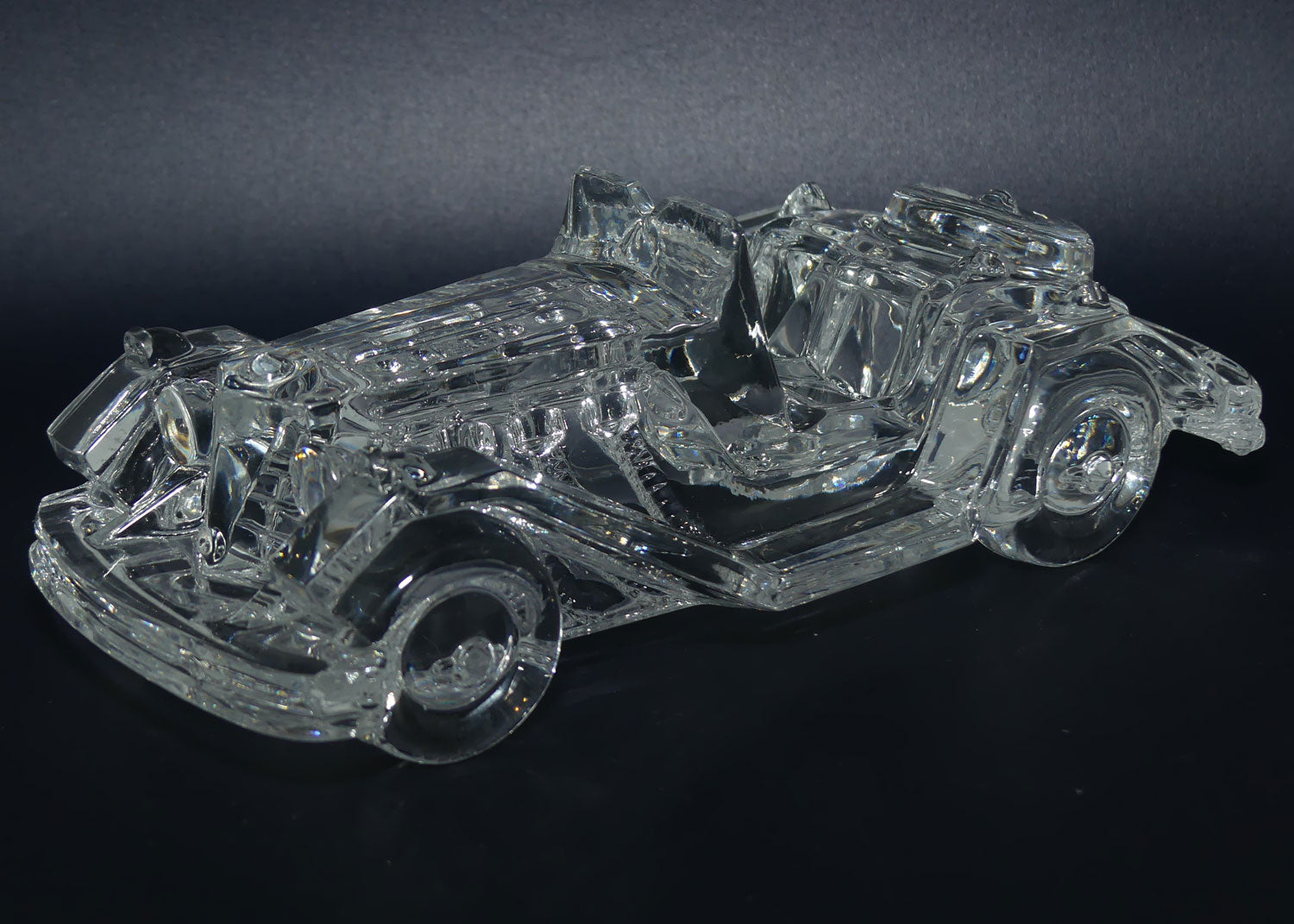 Crystal English Roadster Car model | most likely MG  T type | Midget