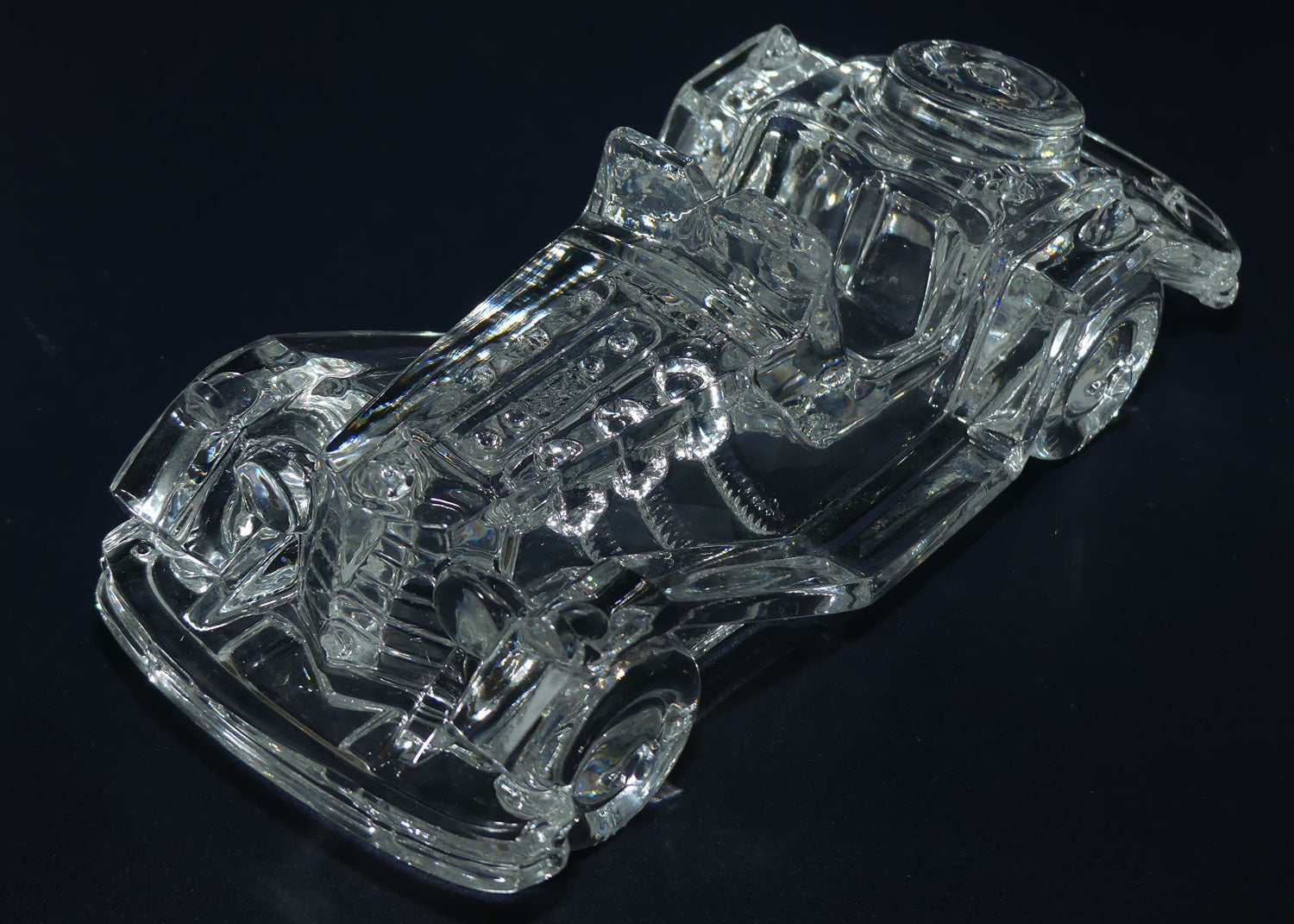 Crystal English Roadster Car model | most likely MG  T type | Midget