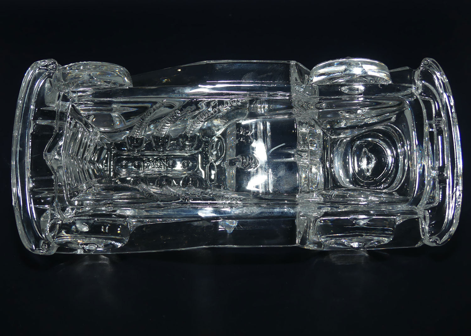 Crystal English Roadster Car model | most likely MG  T type | Midget