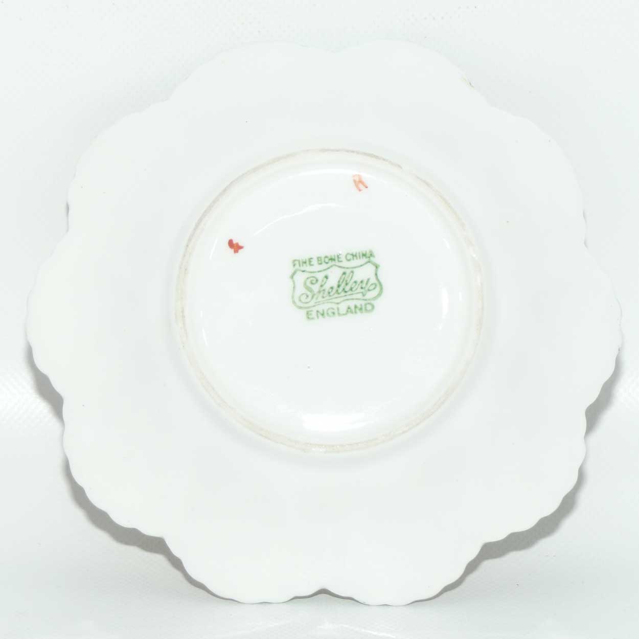 Shelley Dainty shape Rock Garden pin dish