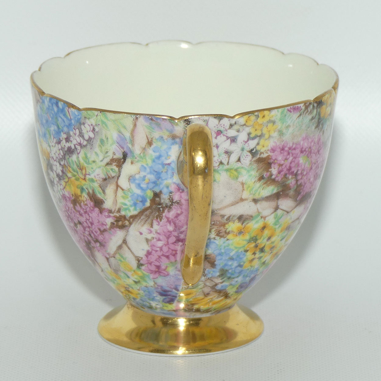 Shelley Ripon shape Rock Garden tea duo | 13385