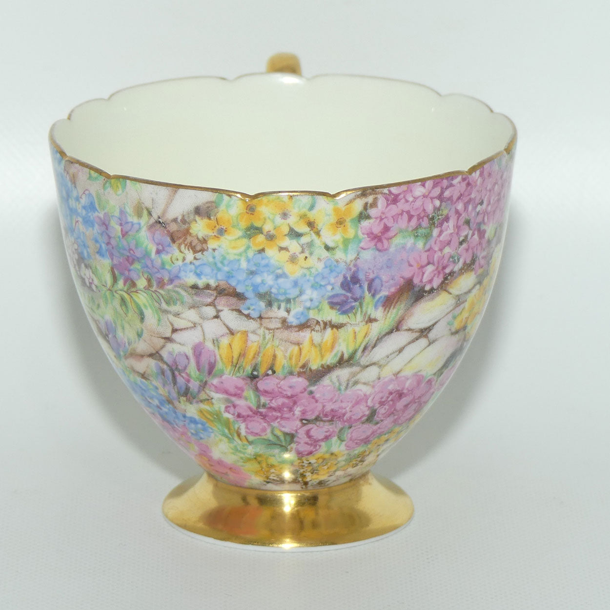 Shelley Ripon shape Rock Garden tea duo | 13385