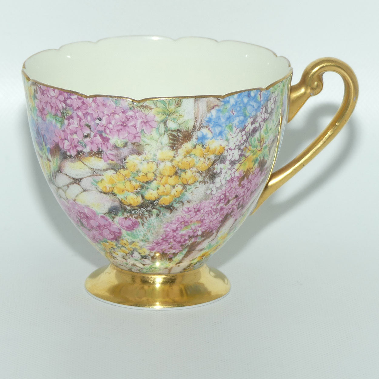 Shelley Ripon shape Rock Garden tea duo | 13385