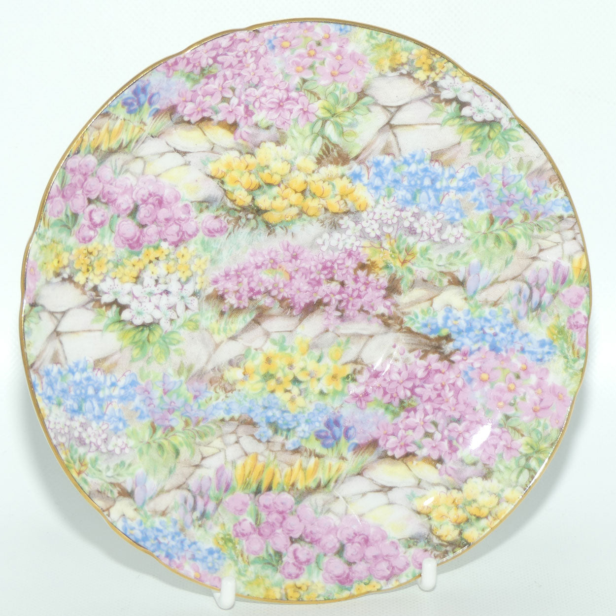 Shelley Ripon shape Rock Garden tea duo | 13385