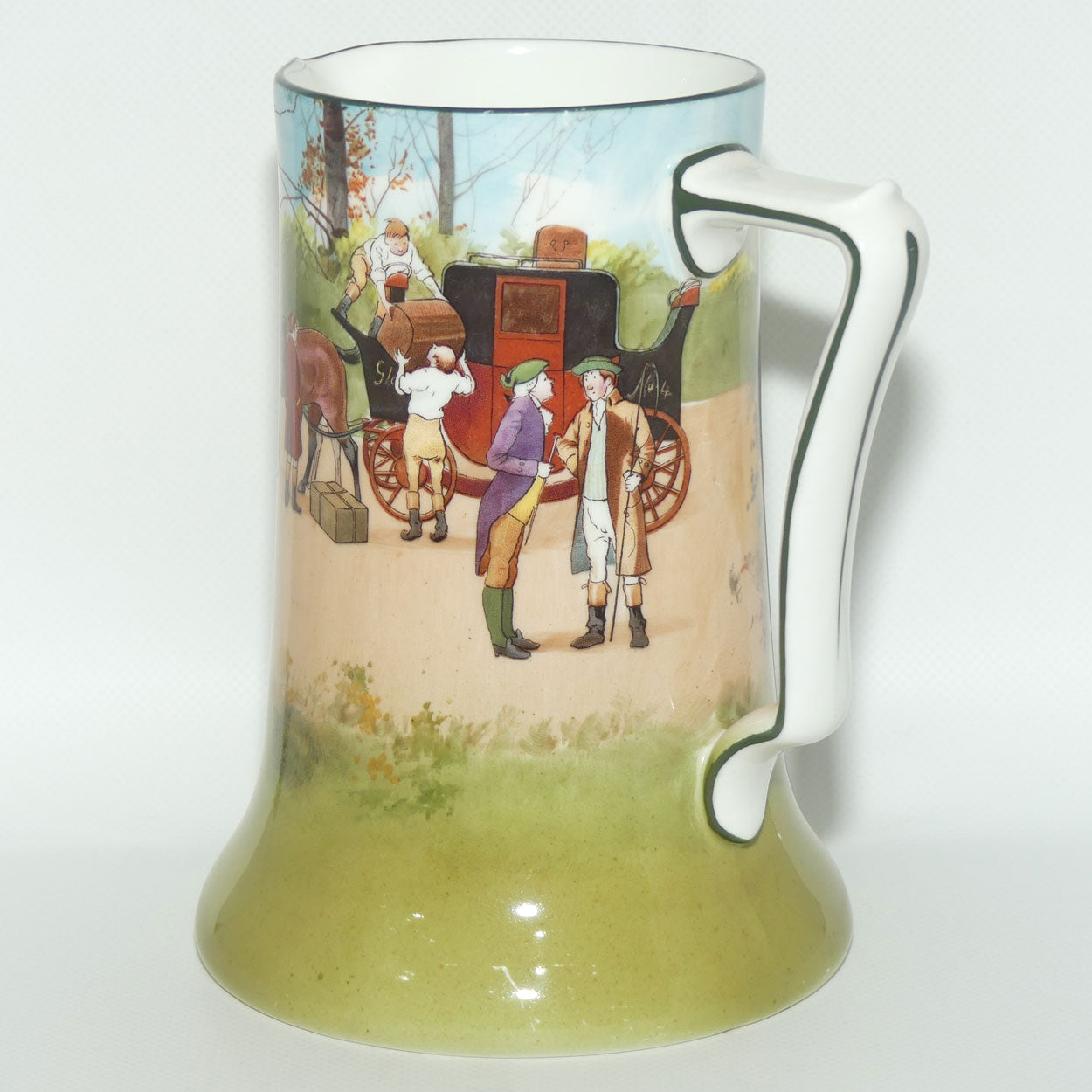 Royal Doulton Coaching Days Rocket jug E2768 | rare Blue Sky variation