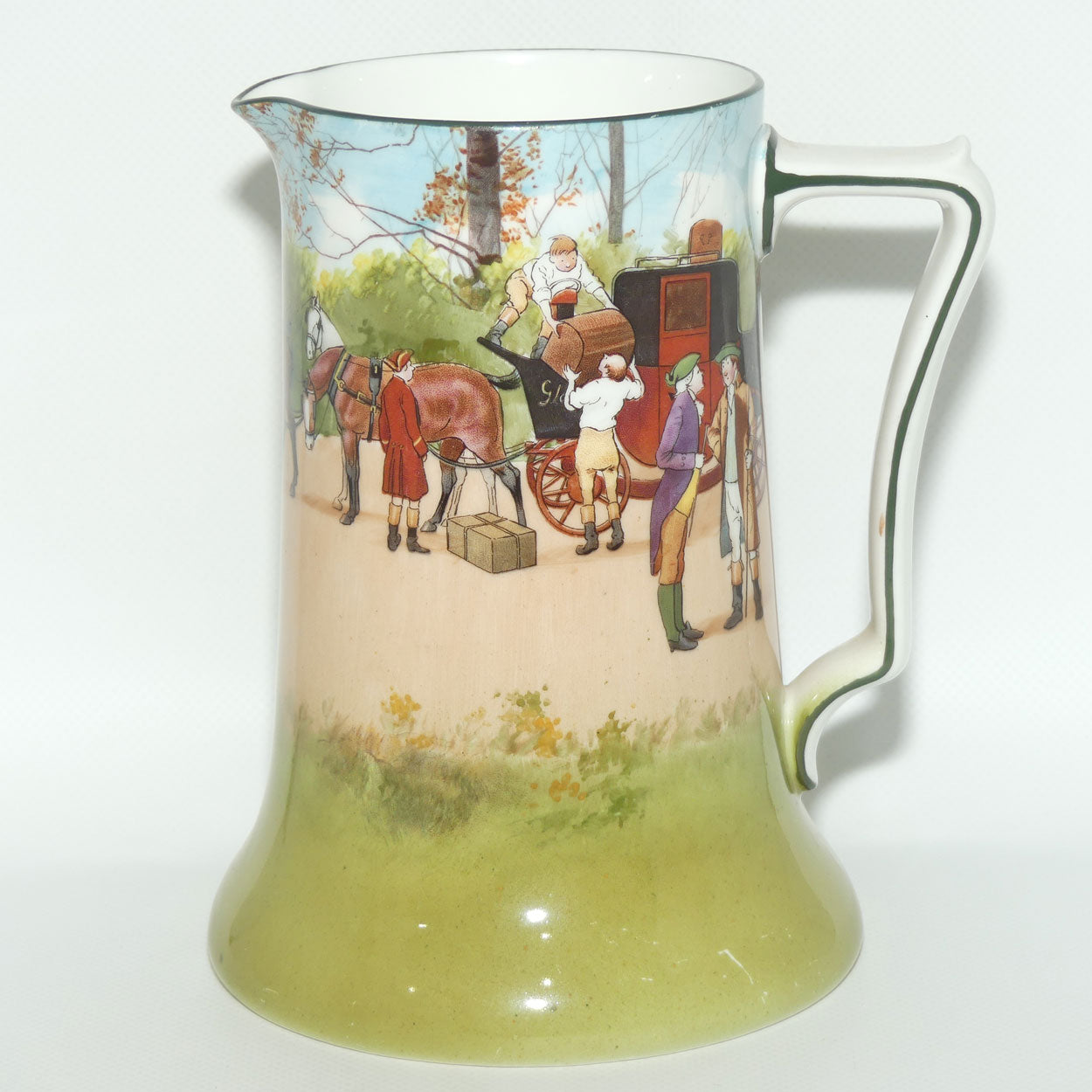 Royal Doulton Coaching Days Rocket jug E2768 | rare Blue Sky variation