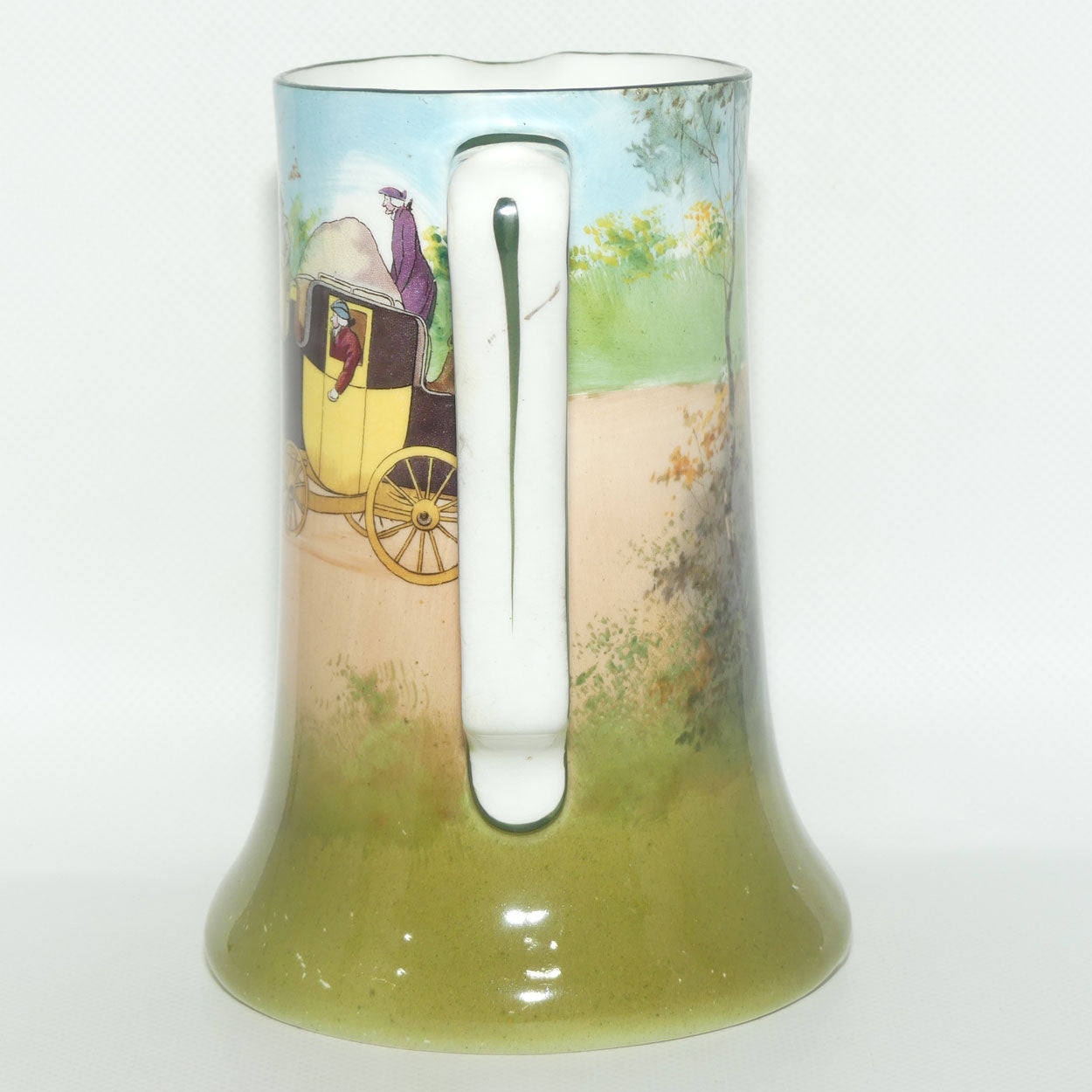 Royal Doulton Coaching Days Rocket jug E2768 | rare Blue Sky variation | #2