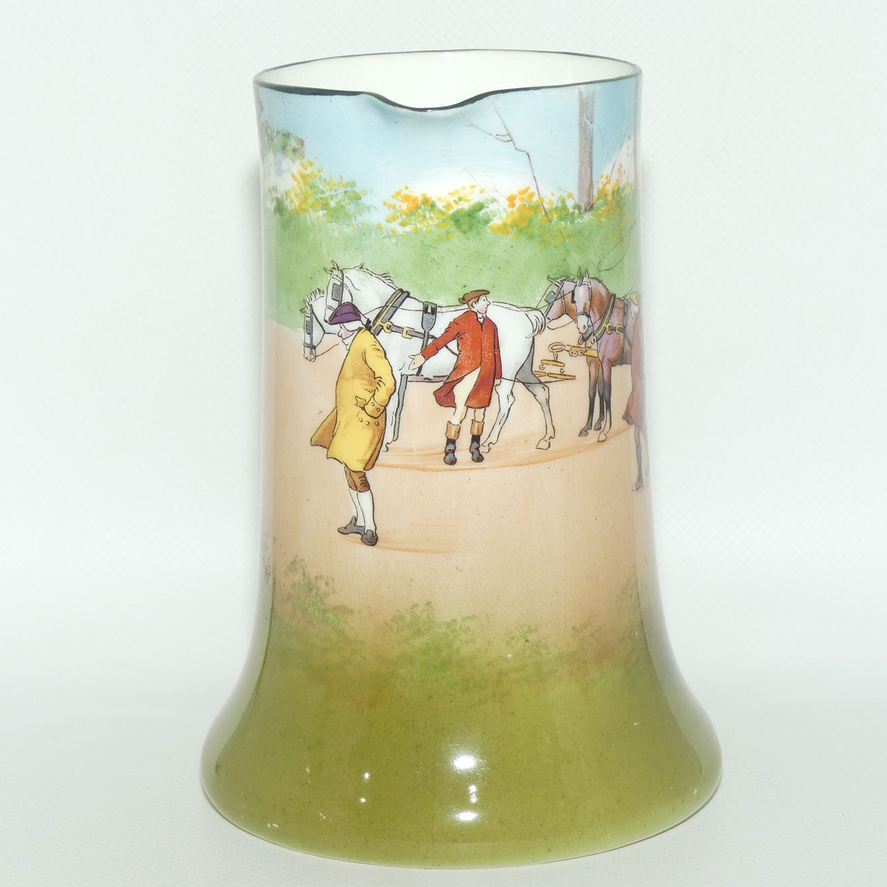 Royal Doulton Coaching Days Rocket jug E2768 | rare Blue Sky variation | #2