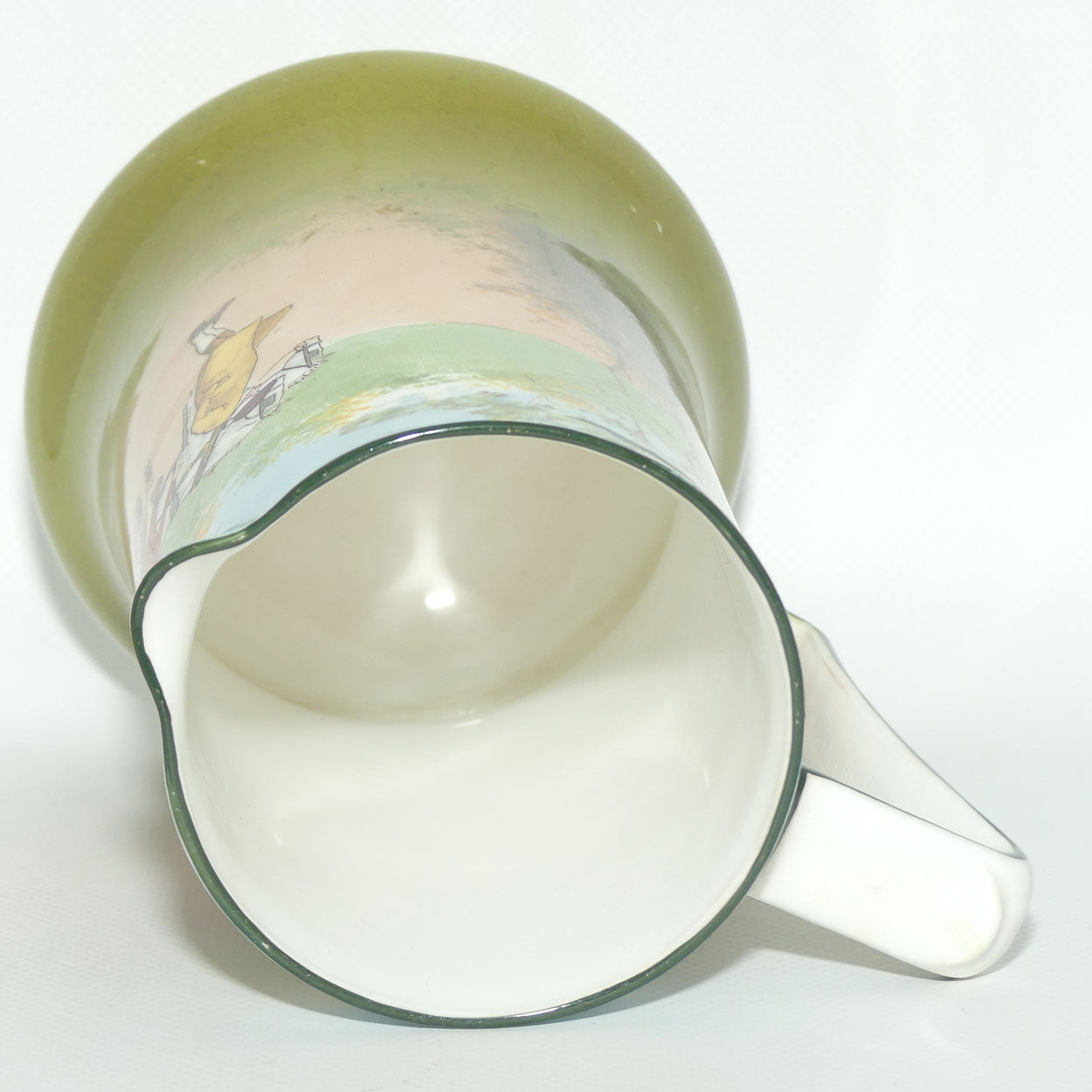 Royal Doulton Coaching Days Rocket jug E2768 | rare Blue Sky variation | #2