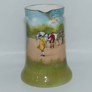 Royal Doulton Blue Sky | Coaching Days Rocket jug E2768 | some wear