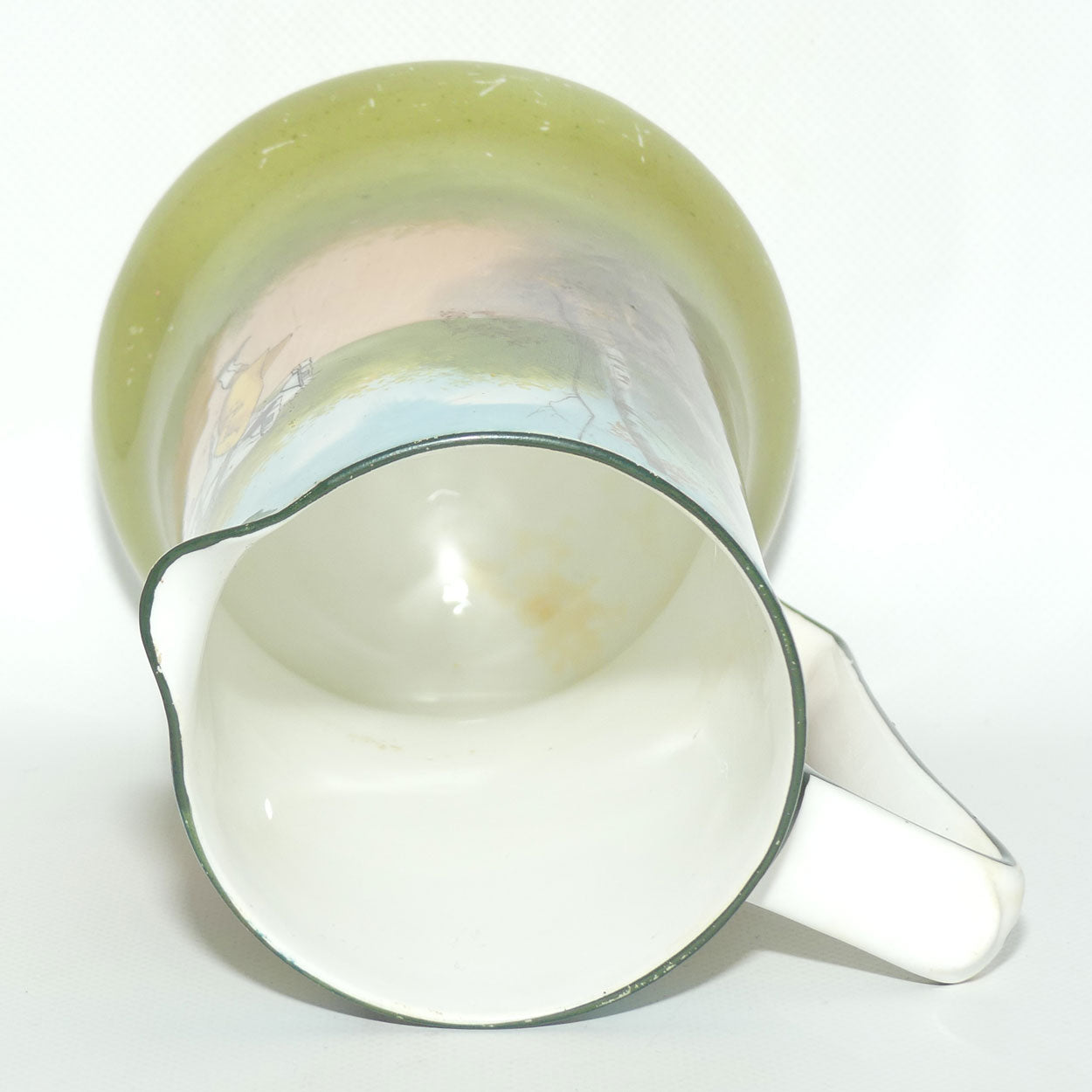 Royal Doulton Coaching Days Rocket jug E2768 | rare Blue Sky variation | some wear