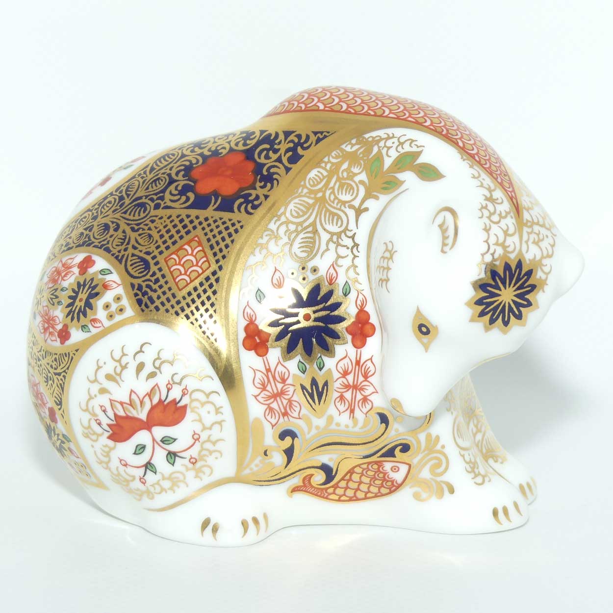 Royal Crown Derby paperweight | Rocky Mountain Bear | signed J Ablitt | boxed