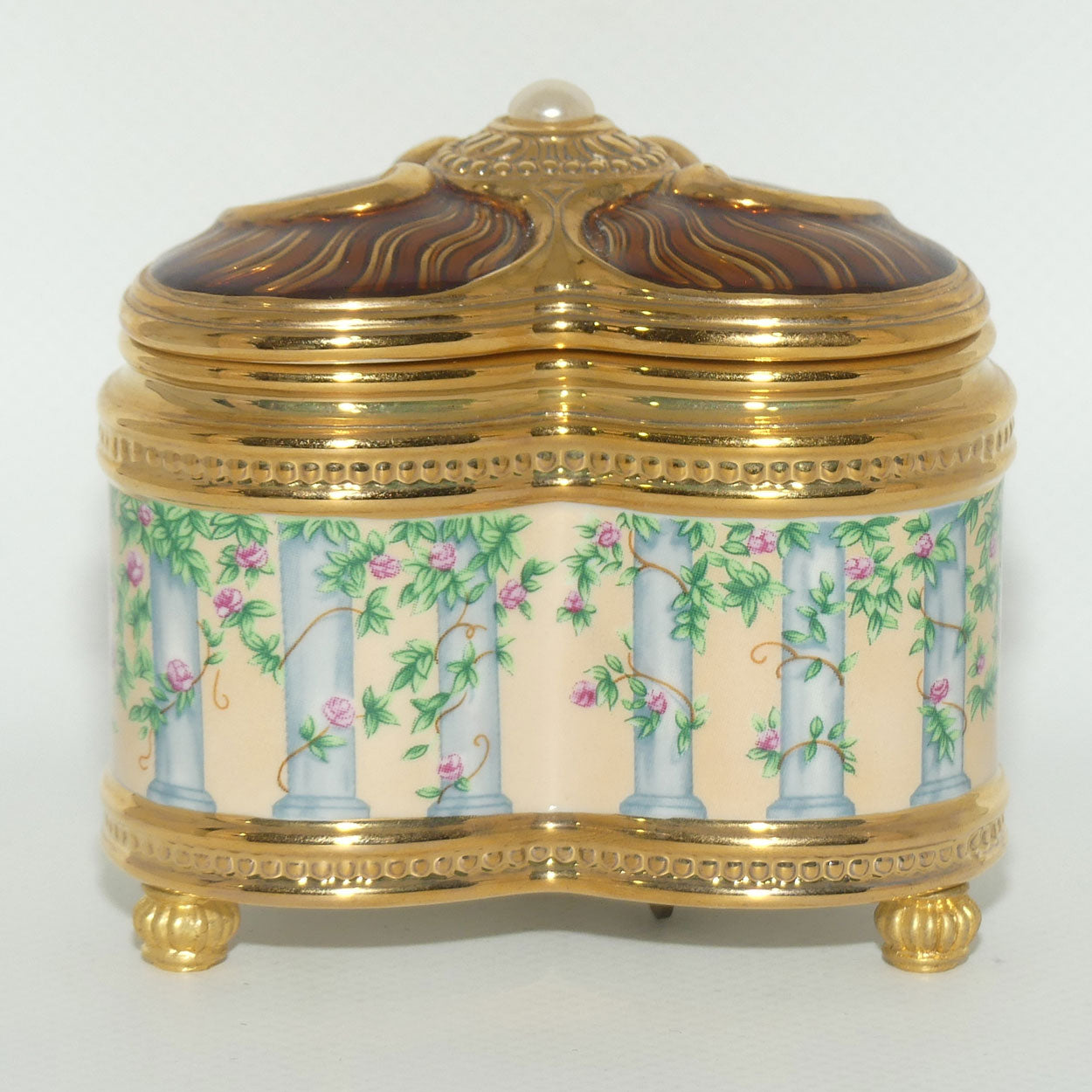Franklin Mint | House of Faberge musical trinket box | Romeo and Juliet