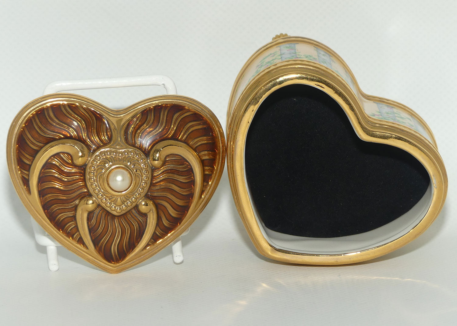 Franklin Mint | House of Faberge musical trinket box | Romeo and Juliet